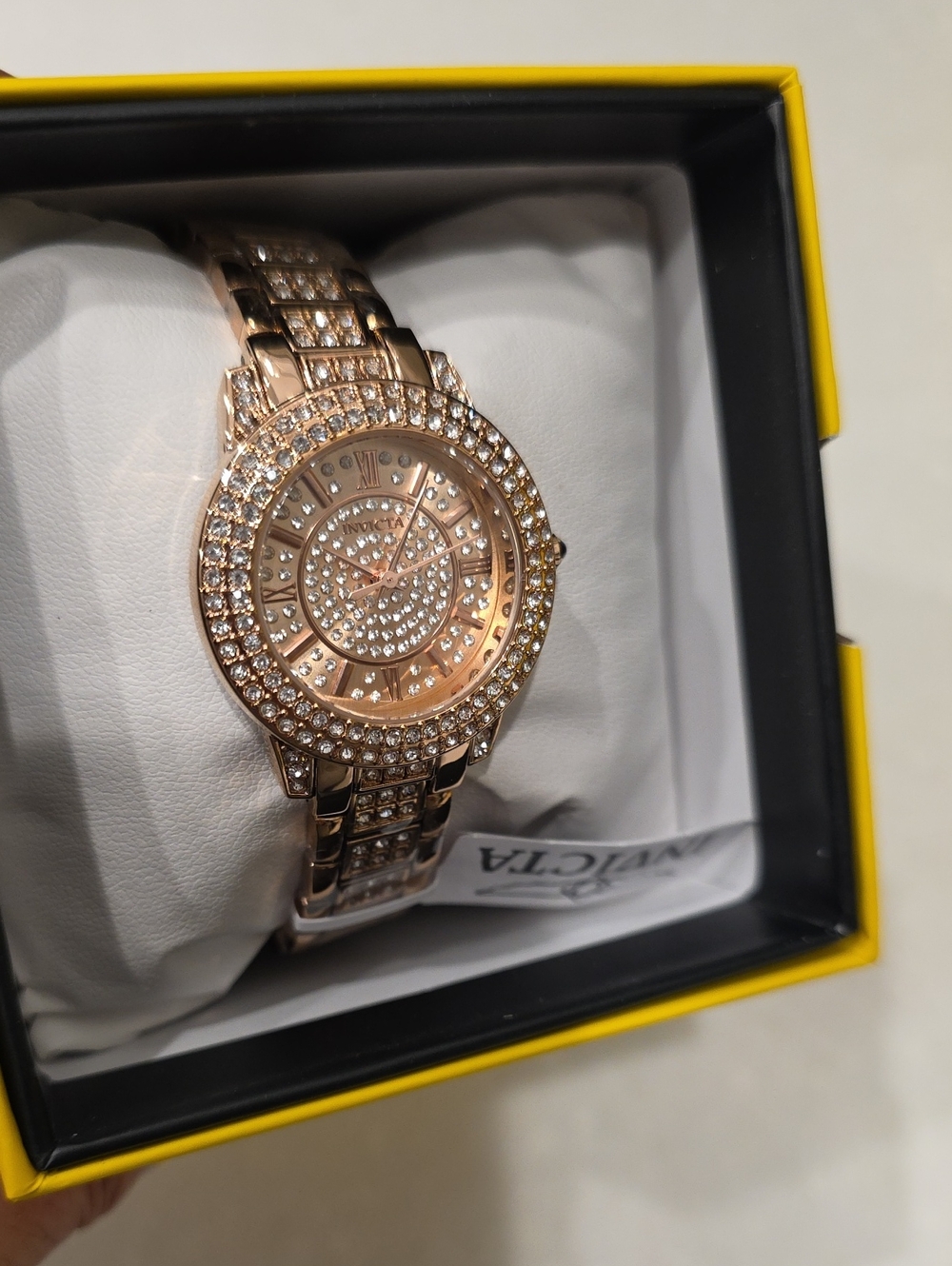 812. Invicta Wildflower Women's Watch - 32mm, Rose Gold (69426) - Picture 3 of 8
